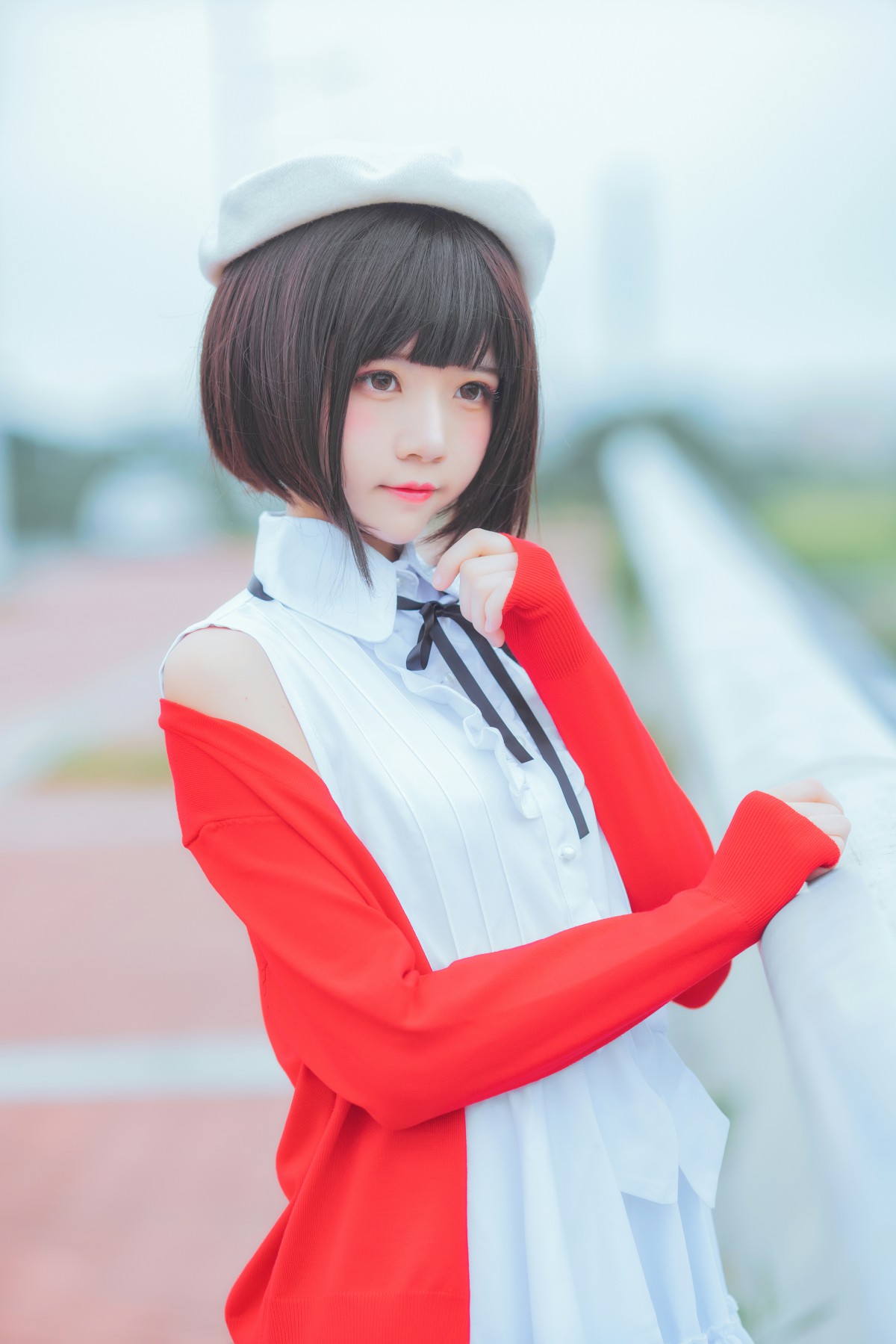 图片[2]-萝莉风COS 桜桃喵 – 加藤惠系列之常服 – COSPLAY-瞬颜部落