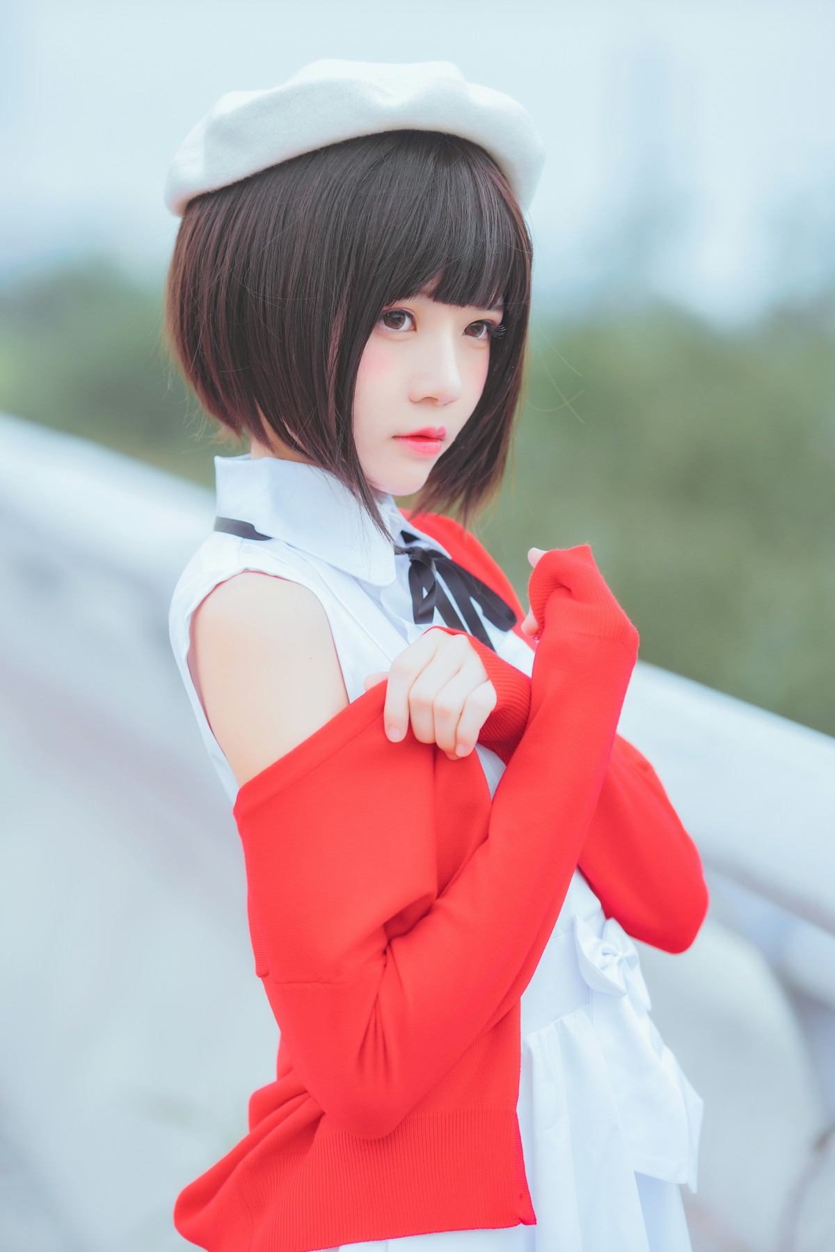 图片[3]-萝莉风COS 桜桃喵 – 加藤惠系列之常服 – COSPLAY-瞬颜部落