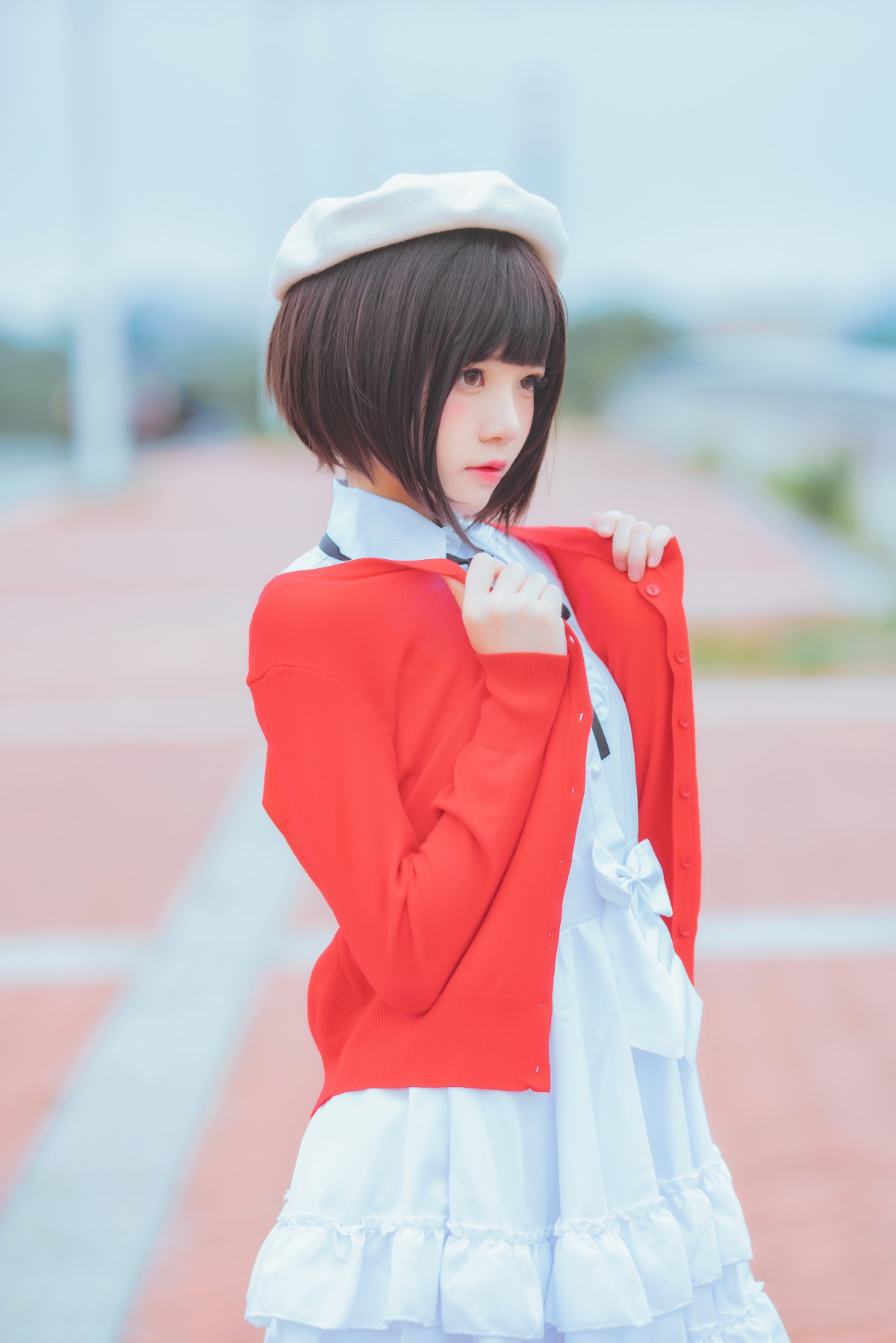 图片[9]-萝莉风COS 桜桃喵 – 加藤惠系列之常服 – COSPLAY-瞬颜部落