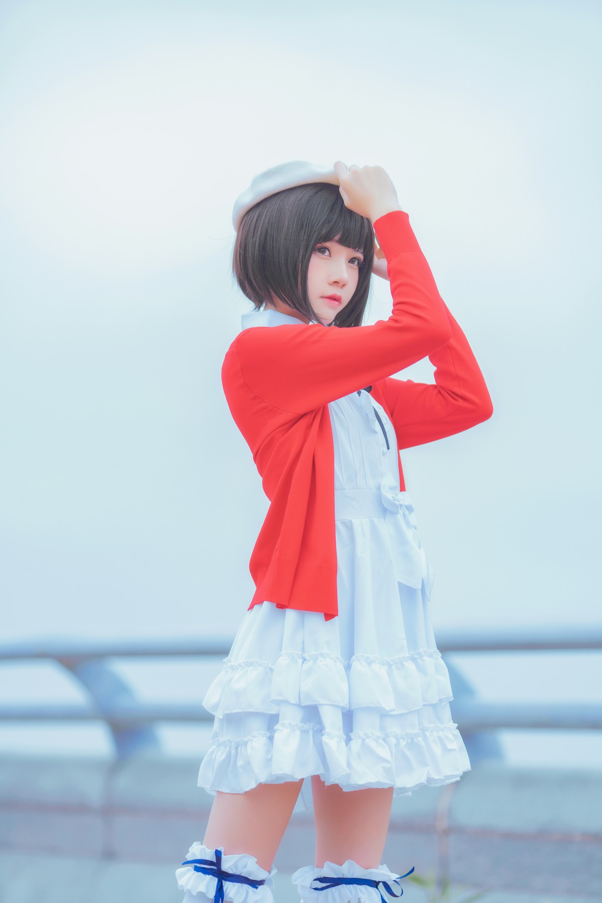 图片[8]-萝莉风COS 桜桃喵 – 加藤惠系列之常服 – COSPLAY-瞬颜部落