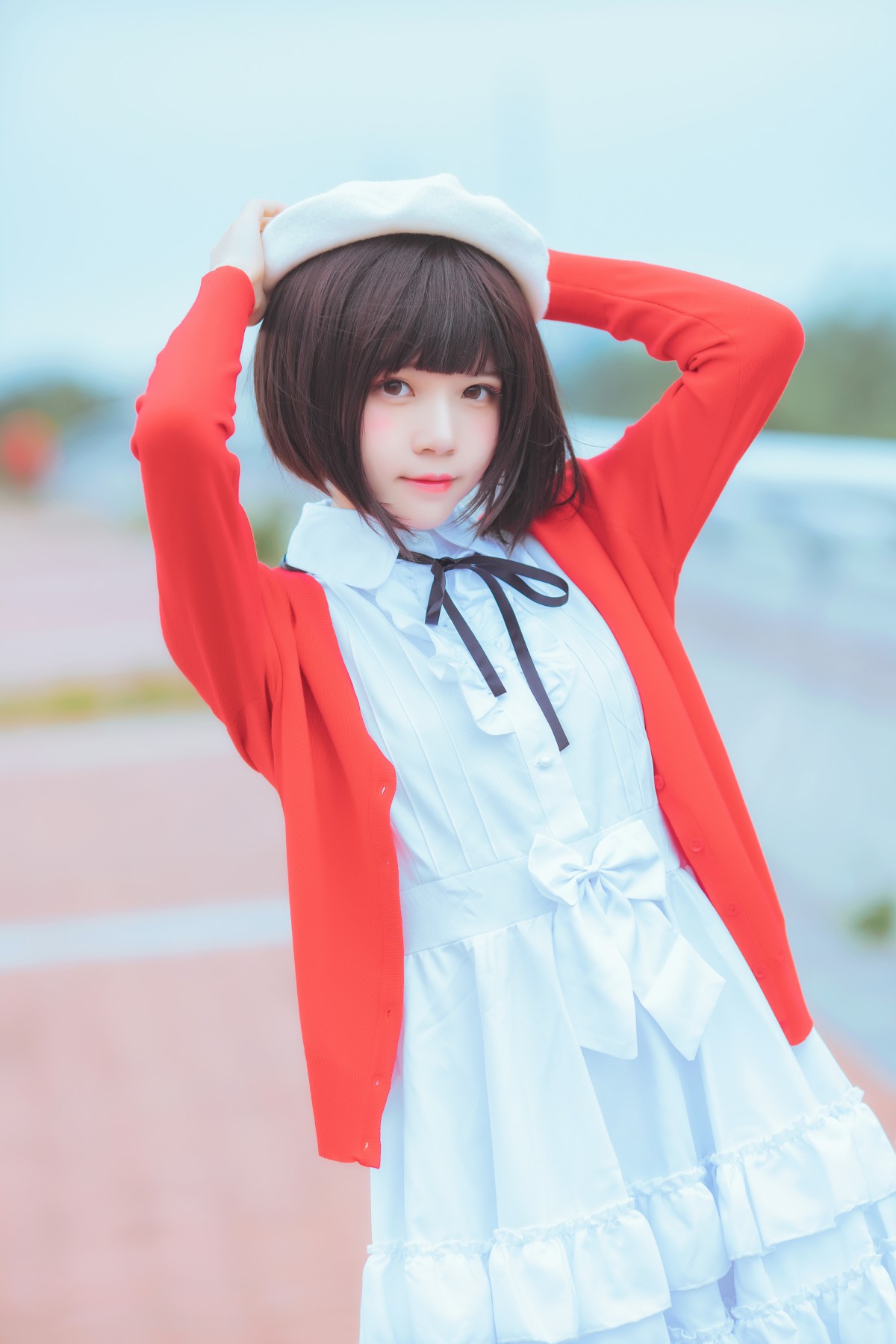 图片[16]-萝莉风COS 桜桃喵 – 加藤惠系列之常服 – COSPLAY-瞬颜部落