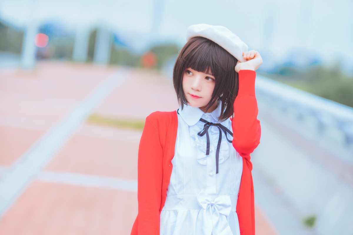 图片[17]-萝莉风COS 桜桃喵 – 加藤惠系列之常服 – COSPLAY-瞬颜部落