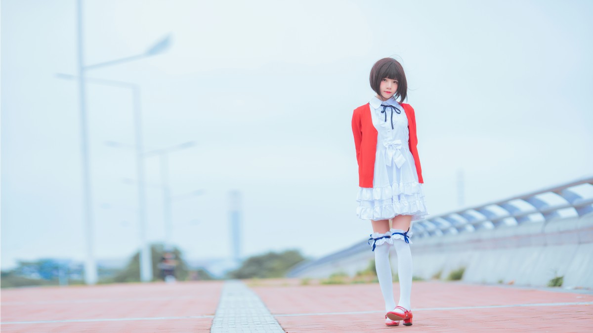 图片[20]-萝莉风COS 桜桃喵 – 加藤惠系列之常服 – COSPLAY-瞬颜部落