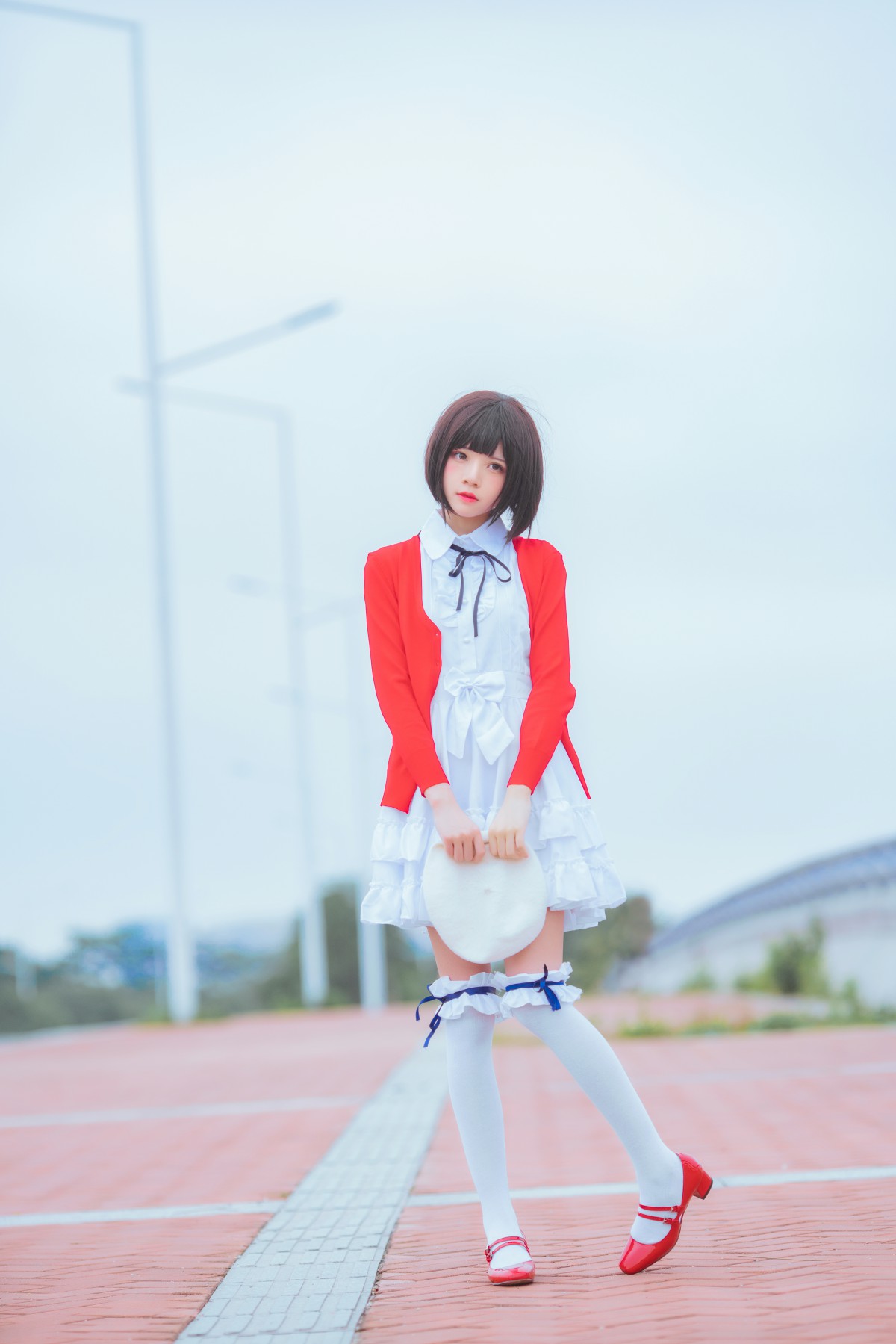 图片[21]-萝莉风COS 桜桃喵 – 加藤惠系列之常服 – COSPLAY-瞬颜部落