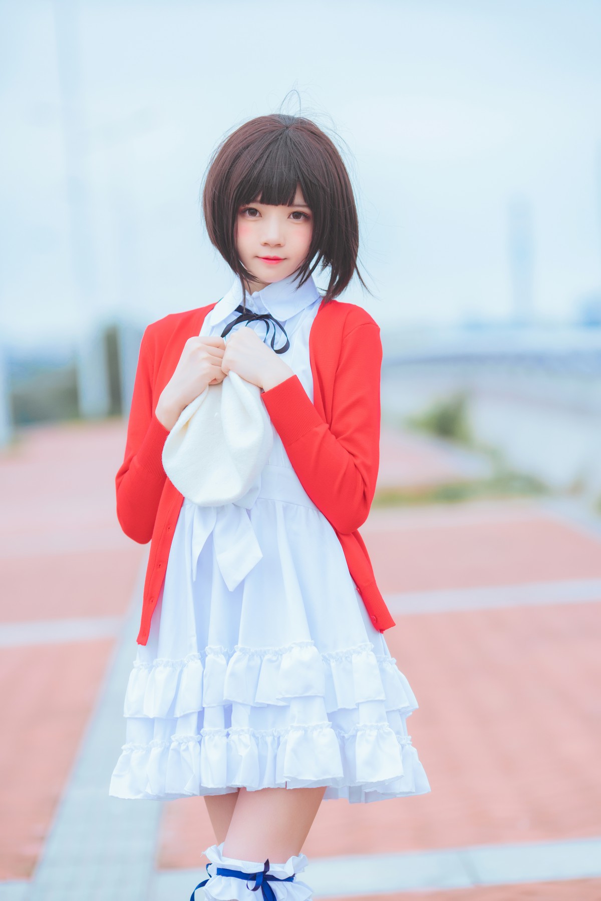 图片[22]-萝莉风COS 桜桃喵 – 加藤惠系列之常服 – COSPLAY-瞬颜部落