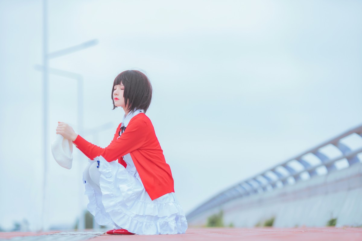 图片[24]-萝莉风COS 桜桃喵 – 加藤惠系列之常服 – COSPLAY-瞬颜部落
