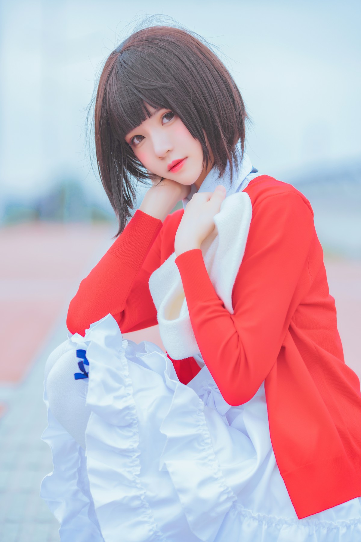 图片[25]-萝莉风COS 桜桃喵 – 加藤惠系列之常服 – COSPLAY-瞬颜部落