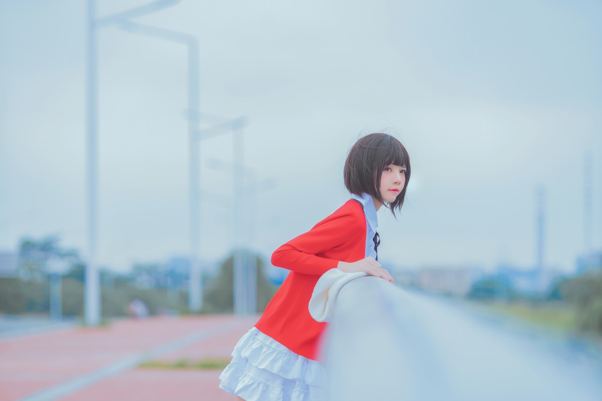 图片[27]-萝莉风COS 桜桃喵 – 加藤惠系列之常服 – COSPLAY-瞬颜部落