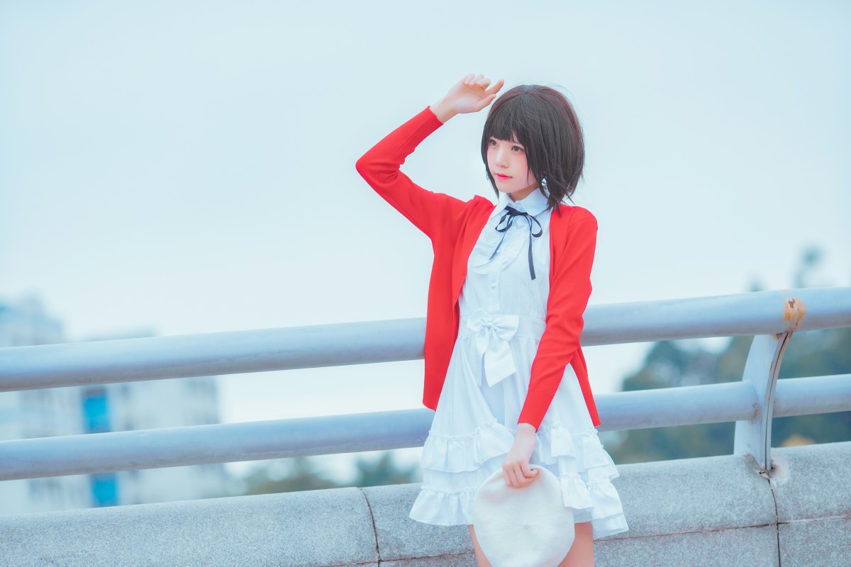 图片[30]-萝莉风COS 桜桃喵 – 加藤惠系列之常服 – COSPLAY-瞬颜部落