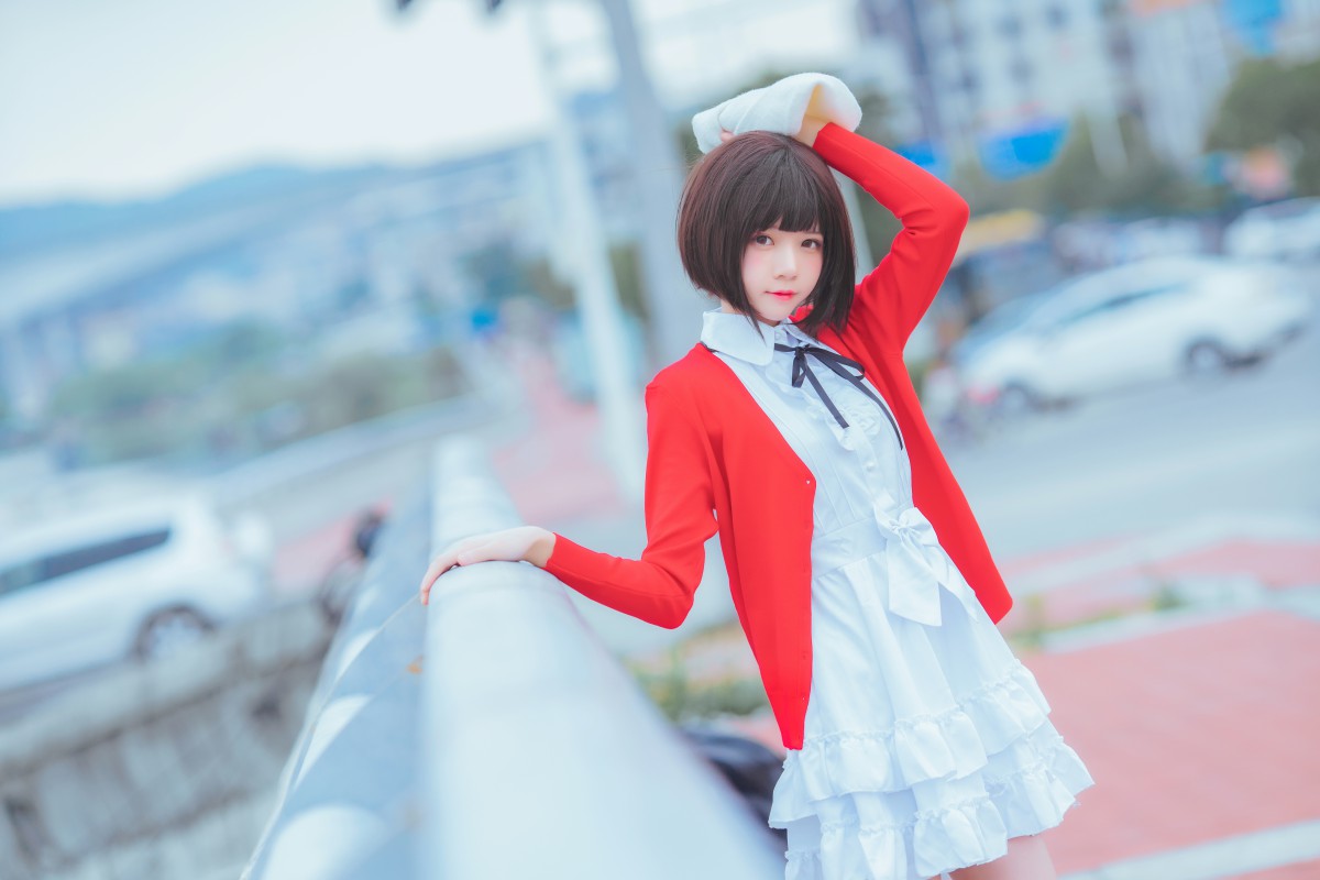 图片[31]-萝莉风COS 桜桃喵 – 加藤惠系列之常服 – COSPLAY-瞬颜部落