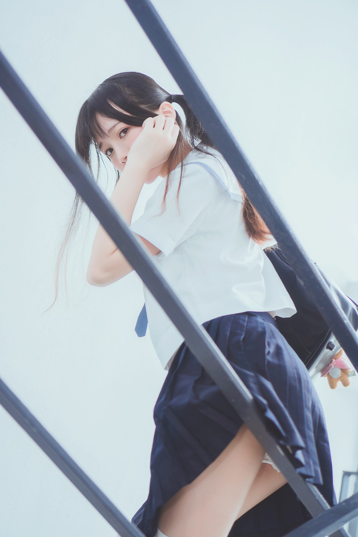 图片[6]-萝莉风COS 桜桃喵 – 蓝白水手服 – COSPLAY-瞬颜部落