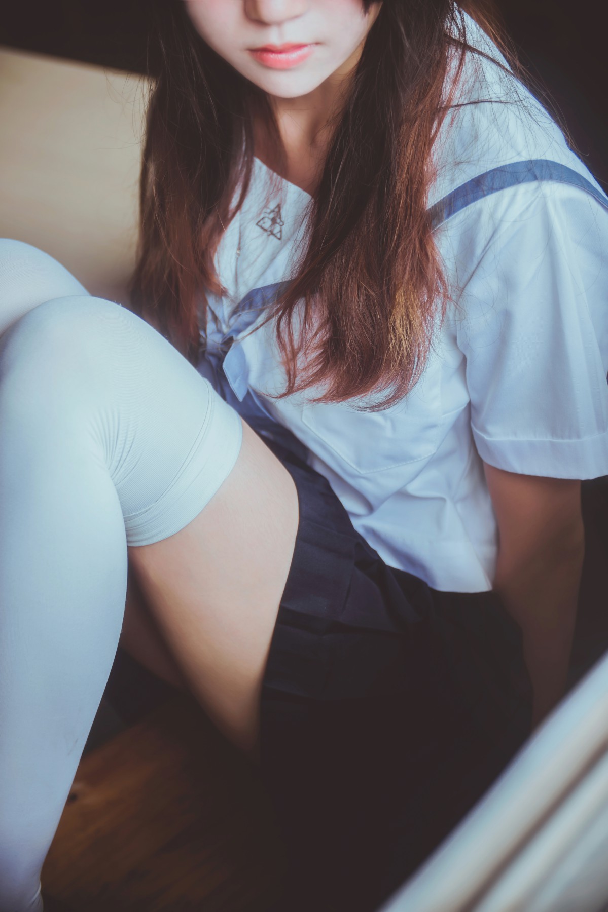 图片[13]-萝莉风COS 桜桃喵 – 蓝白水手服 – COSPLAY-瞬颜部落