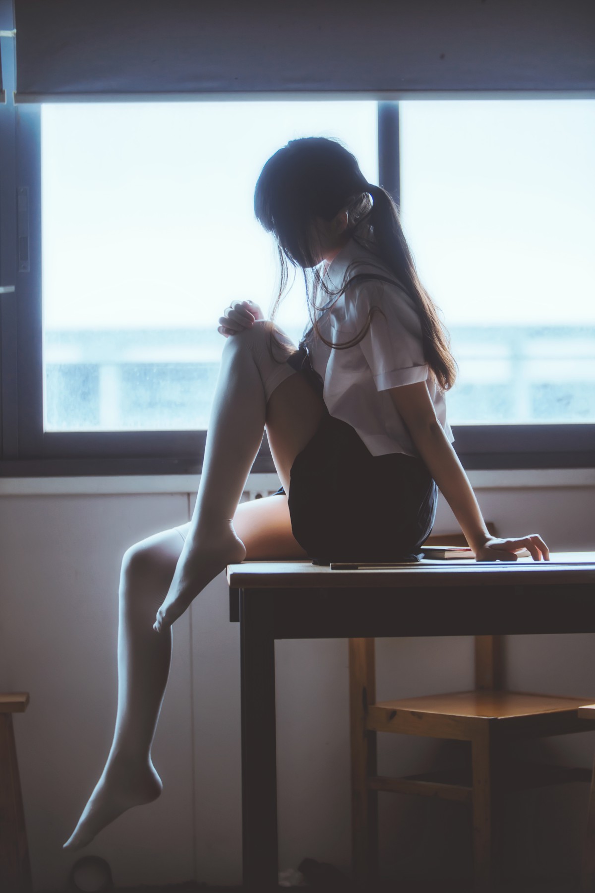 图片[39]-萝莉风COS 桜桃喵 – 蓝白水手服 – COSPLAY-瞬颜部落