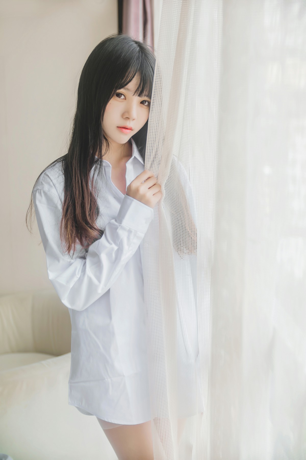 图片[11]-萝莉风COS 桜桃喵 – 白衬衫散发 – COSPLAY-瞬颜部落