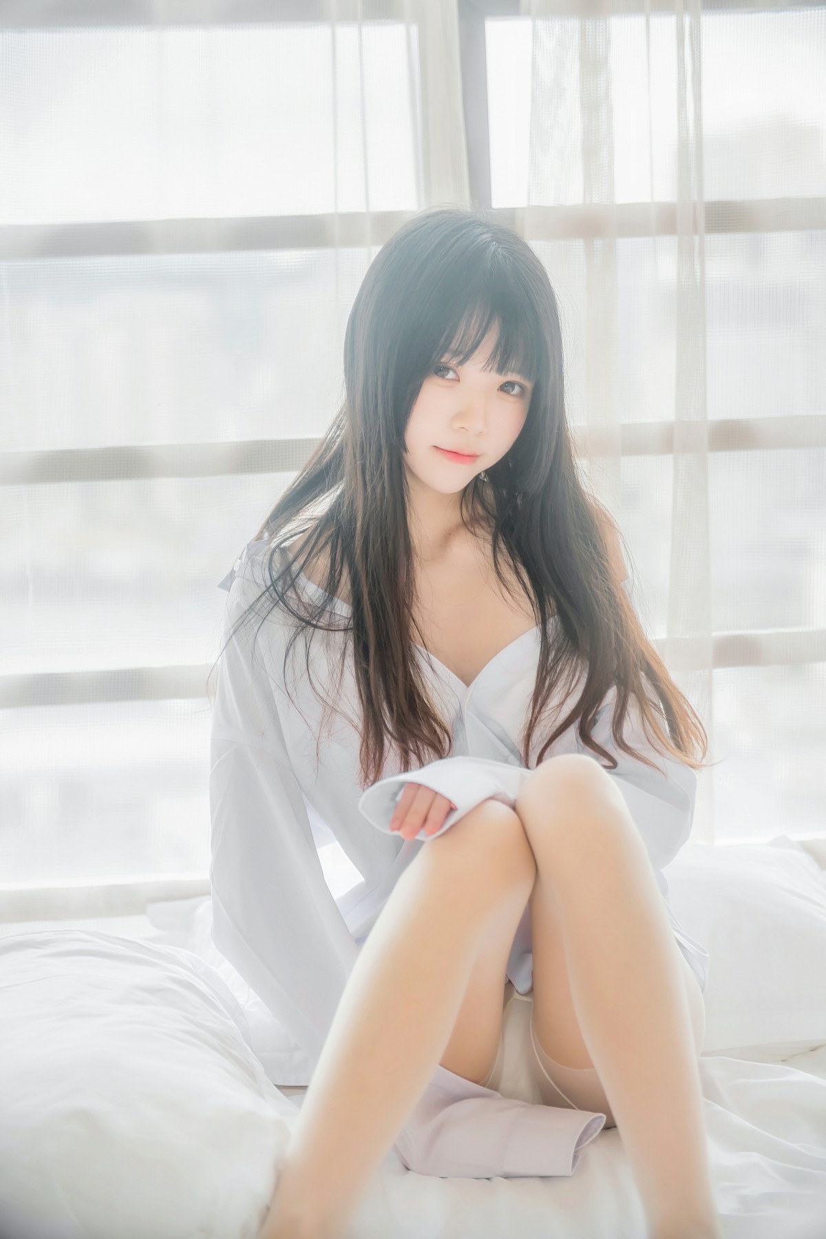 图片[33]-萝莉风COS 桜桃喵 – 白衬衫散发 – COSPLAY-瞬颜部落