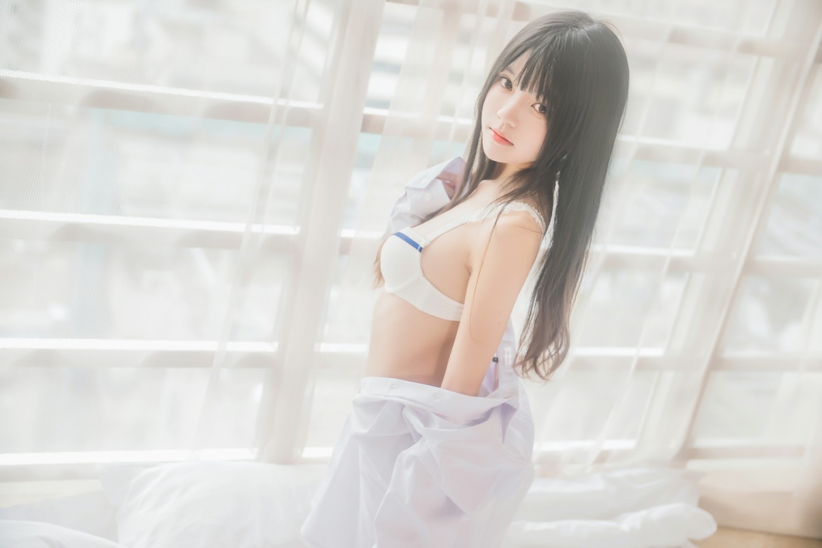 图片[47]-萝莉风COS 桜桃喵 – 白衬衫散发 – COSPLAY-瞬颜部落