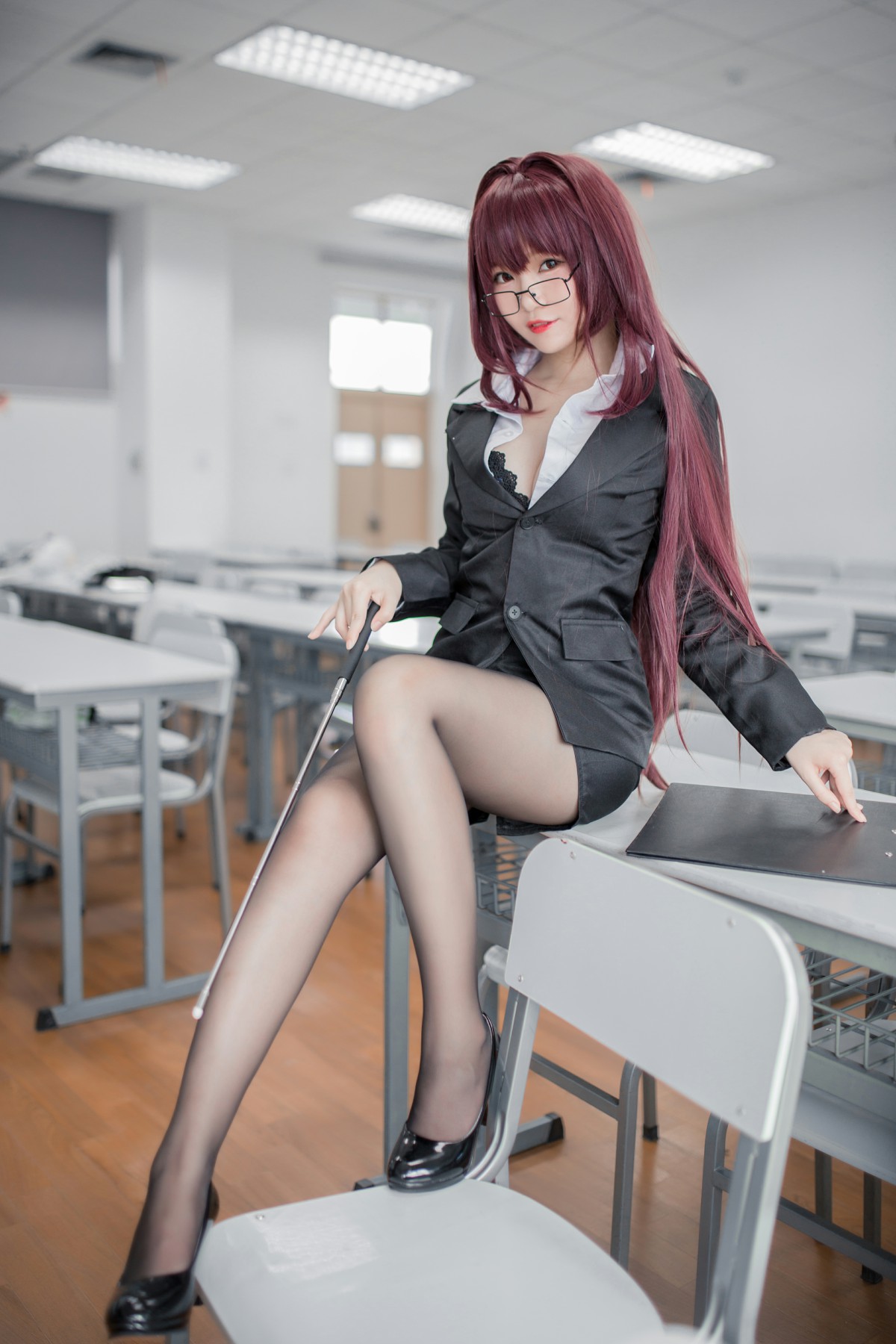 图片[3]-性感人气COSER Yoko宅夏Cos – 斯卡哈教师 – COSPLAY-瞬颜部落