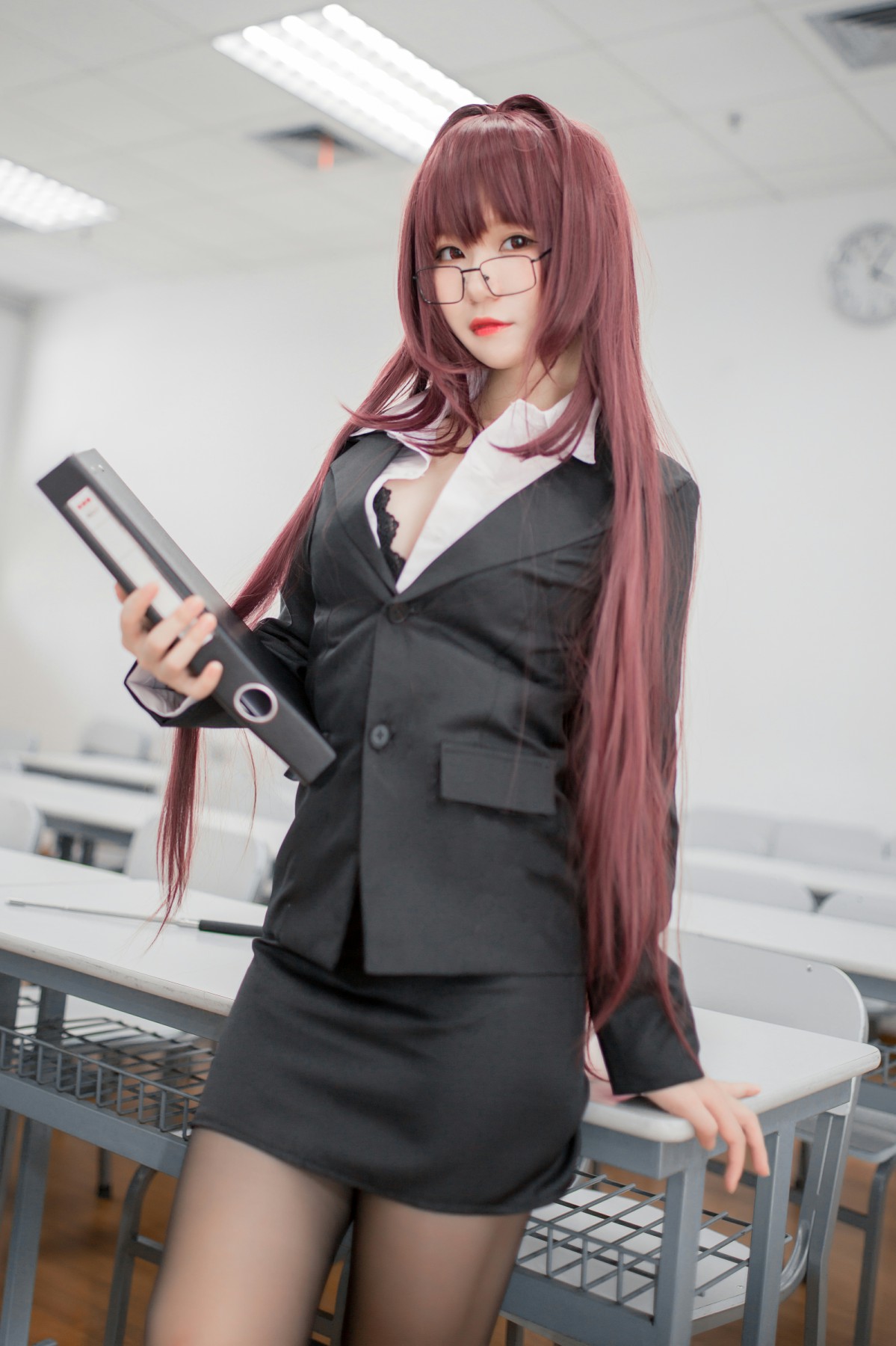 图片[5]-性感人气COSER Yoko宅夏Cos – 斯卡哈教师 – COSPLAY-瞬颜部落