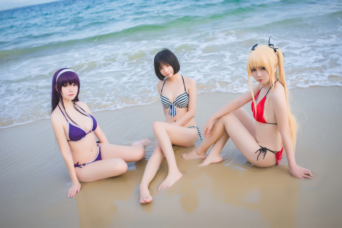 白金Saki写真 – 水着 – COSPLAY-瞬颜部落