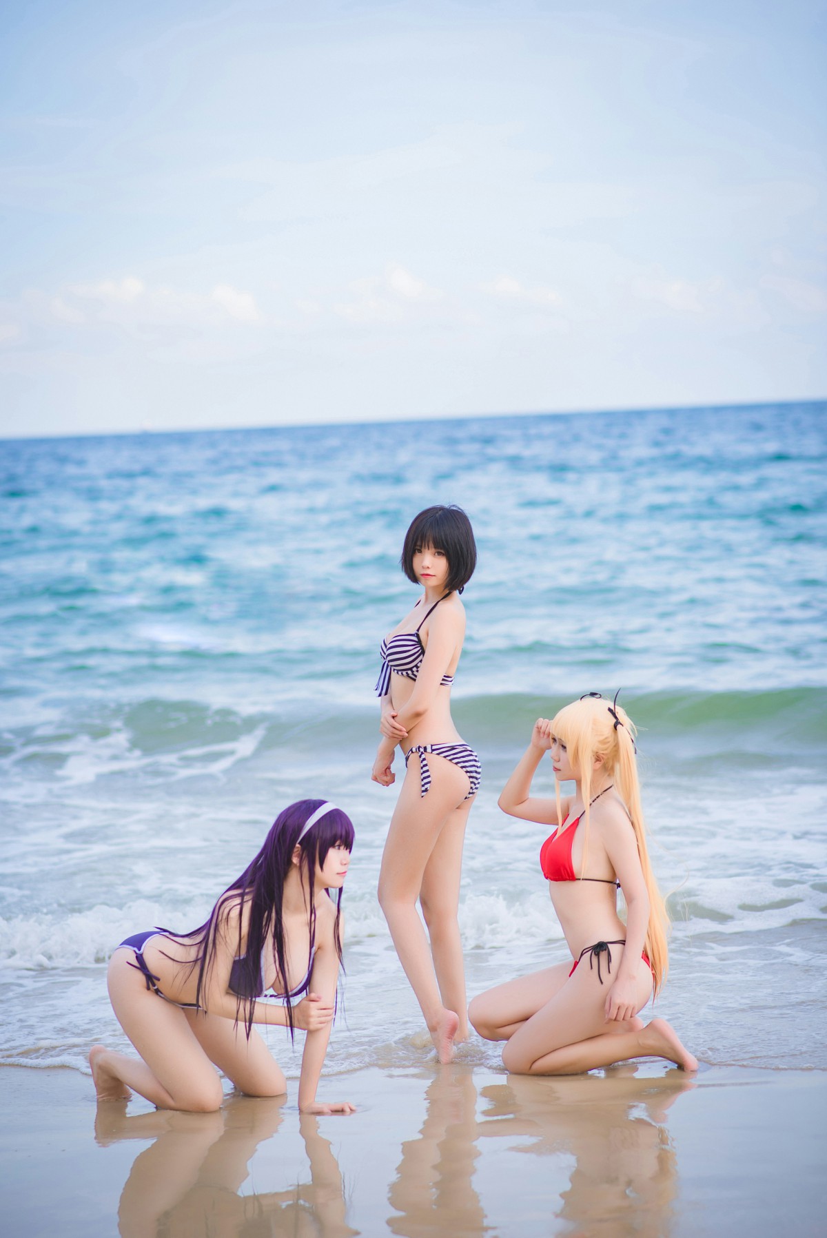 图片[3]-白金Saki写真 – 水着 – COSPLAY-瞬颜部落