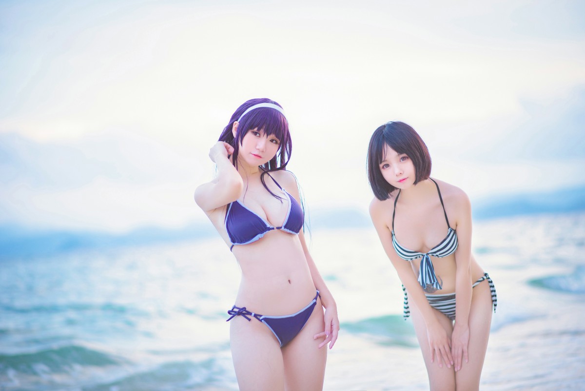 图片[5]-白金Saki写真 – 水着 – COSPLAY-瞬颜部落
