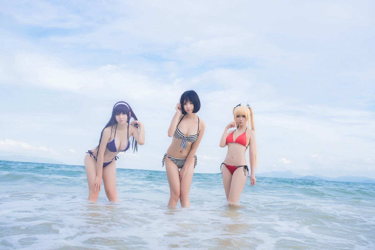 图片[8]-白金Saki写真 – 水着 – COSPLAY-瞬颜部落