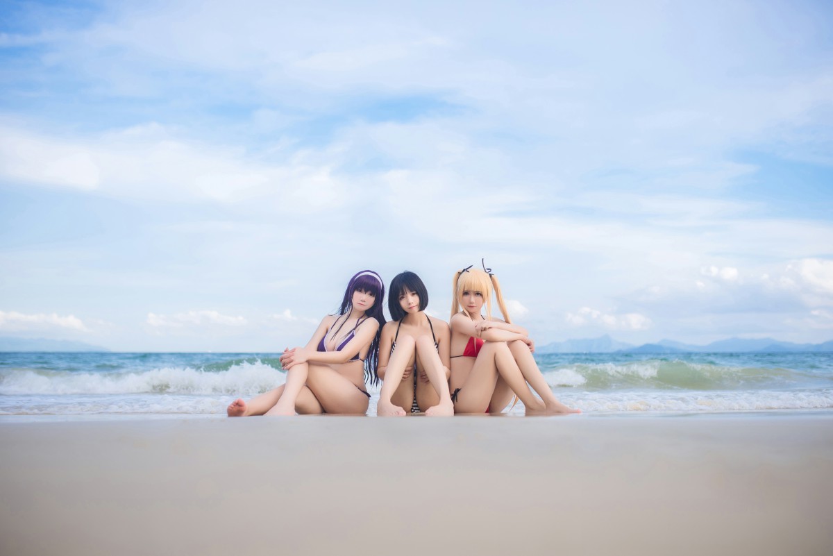 图片[9]-白金Saki写真 – 水着 – COSPLAY-瞬颜部落