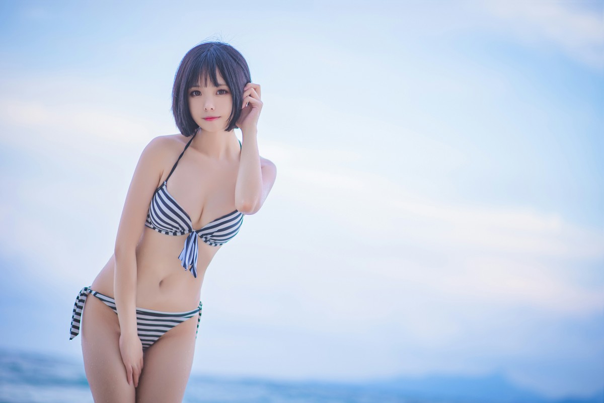 图片[15]-白金Saki写真 – 水着 – COSPLAY-瞬颜部落
