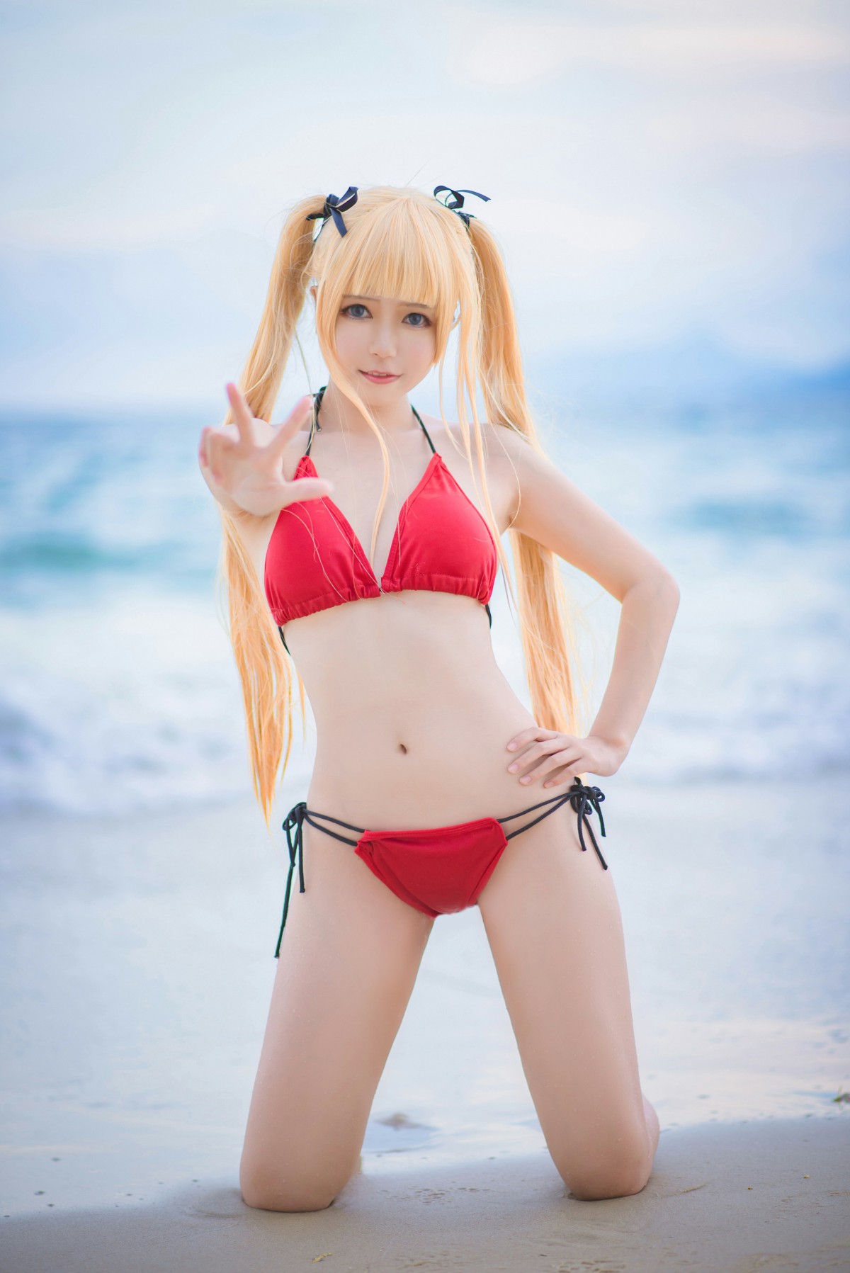 图片[18]-白金Saki写真 – 水着 – COSPLAY-瞬颜部落