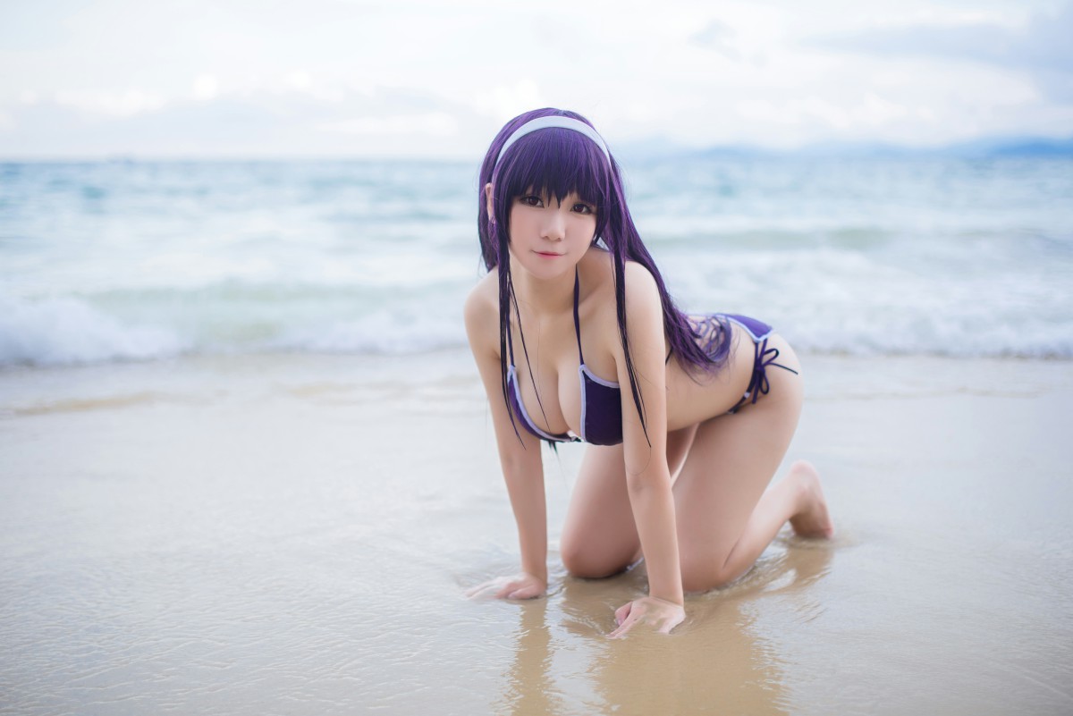 图片[23]-白金Saki写真 – 水着 – COSPLAY-瞬颜部落