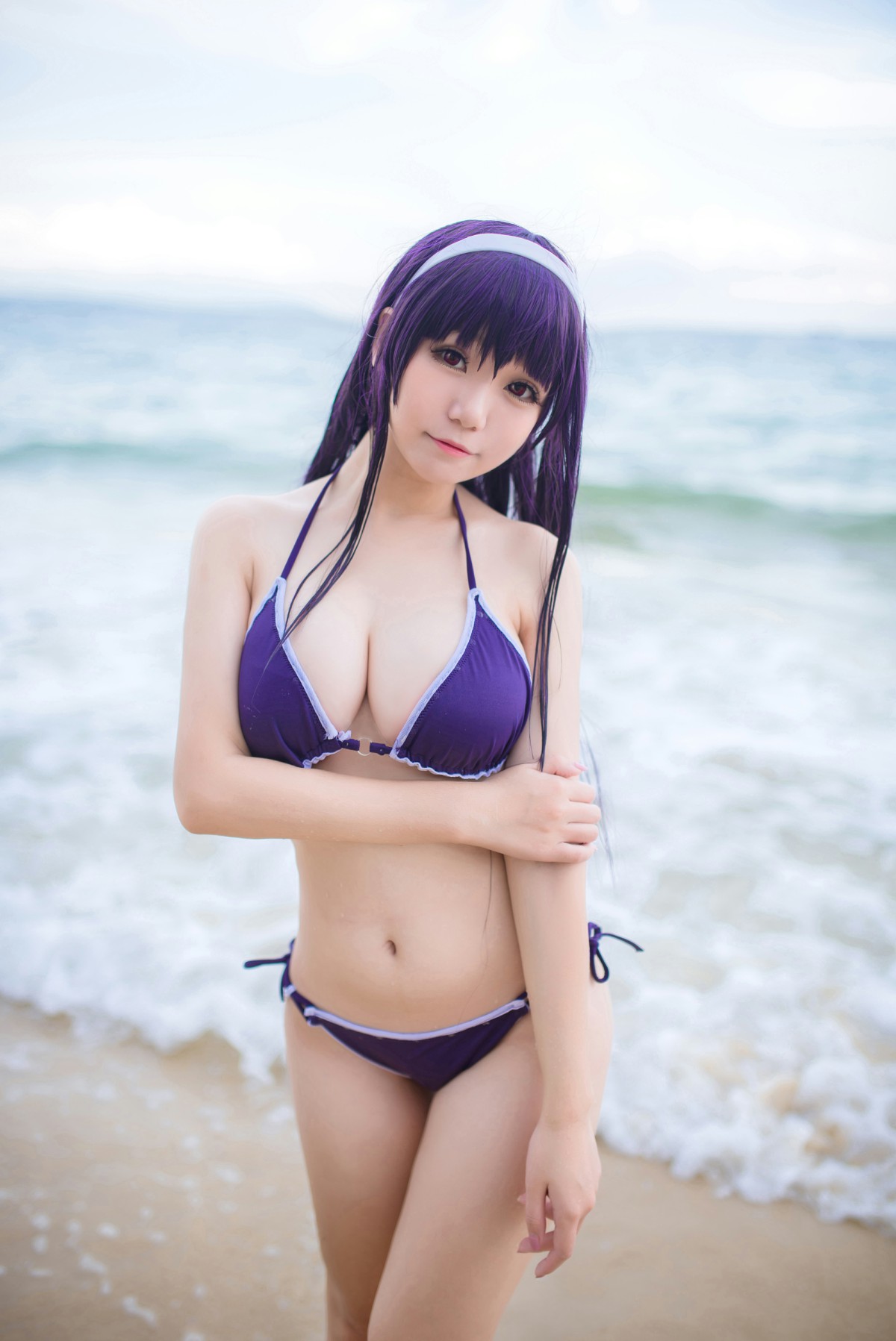 图片[24]-白金Saki写真 – 水着 – COSPLAY-瞬颜部落