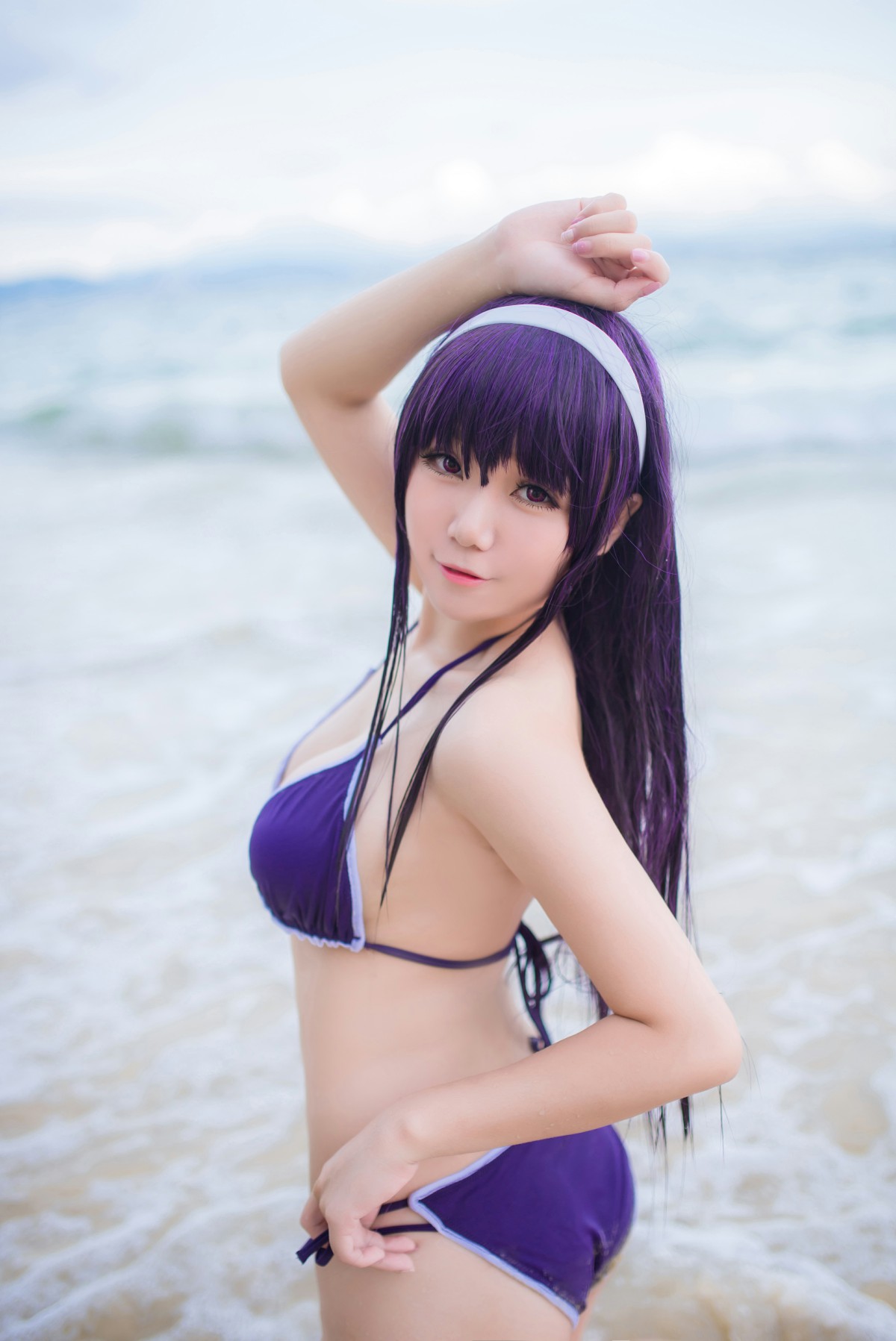 图片[26]-白金Saki写真 – 水着 – COSPLAY-瞬颜部落