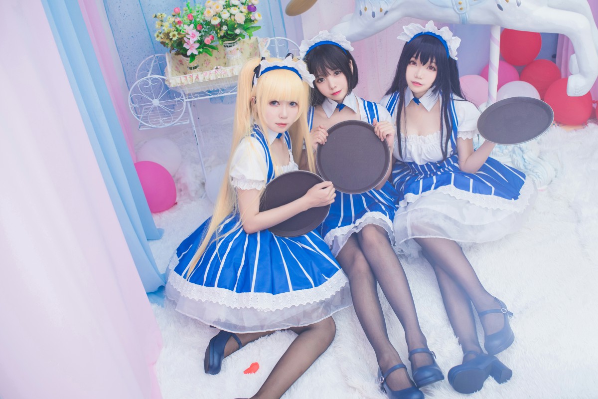 图片[2]-白金Saki写真 – 女仆 – COSPLAY-瞬颜部落