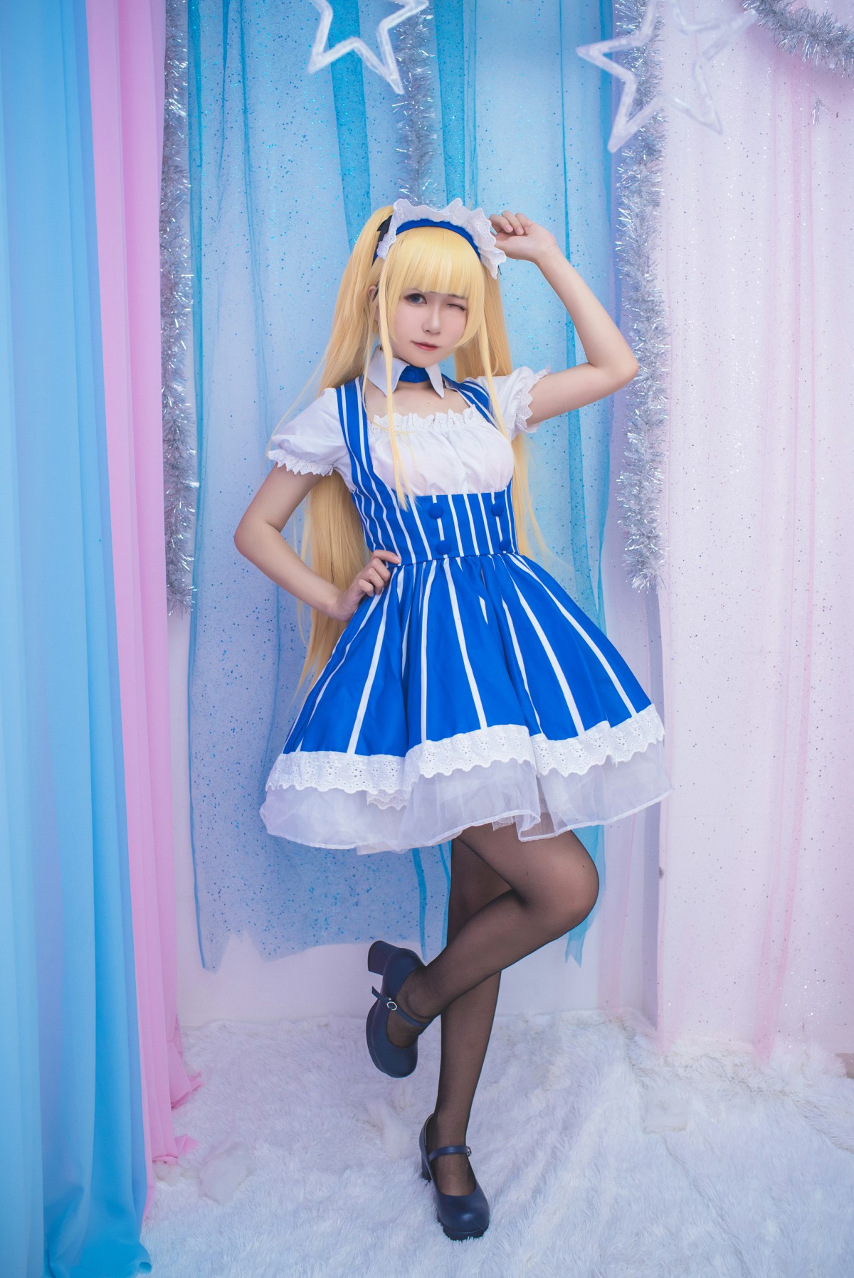 图片[7]-白金Saki写真 – 女仆 – COSPLAY-瞬颜部落