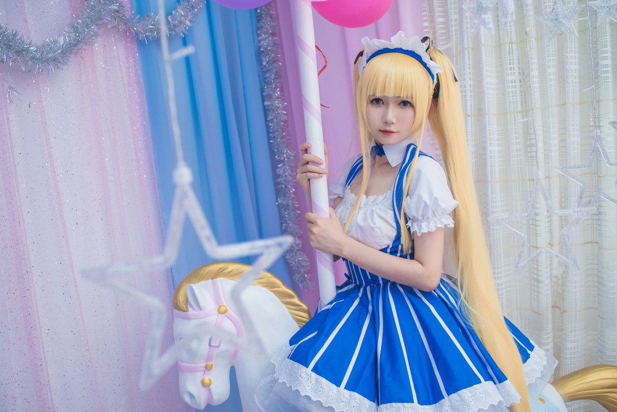 图片[9]-白金Saki写真 – 女仆 – COSPLAY-瞬颜部落