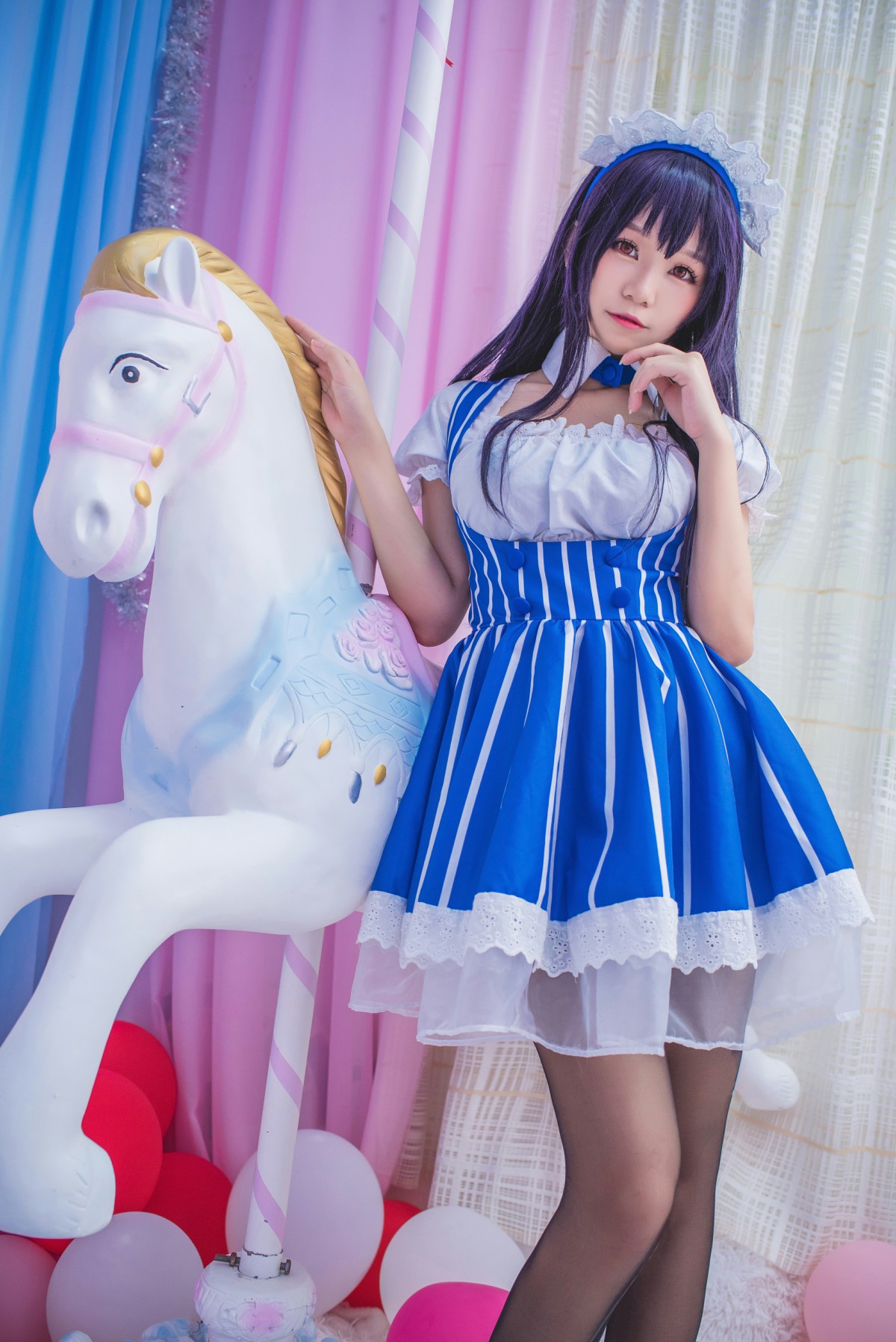 图片[10]-白金Saki写真 – 女仆 – COSPLAY-瞬颜部落