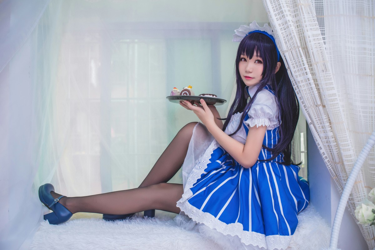 图片[11]-白金Saki写真 – 女仆 – COSPLAY-瞬颜部落