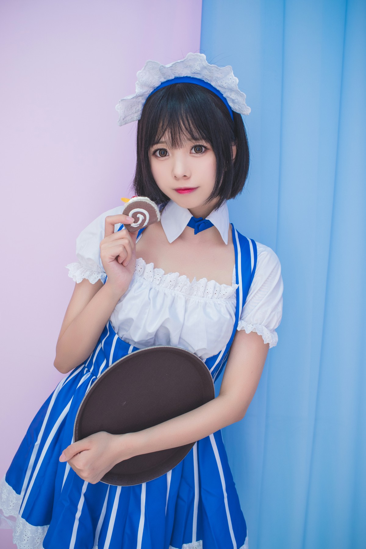 图片[14]-白金Saki写真 – 女仆 – COSPLAY-瞬颜部落