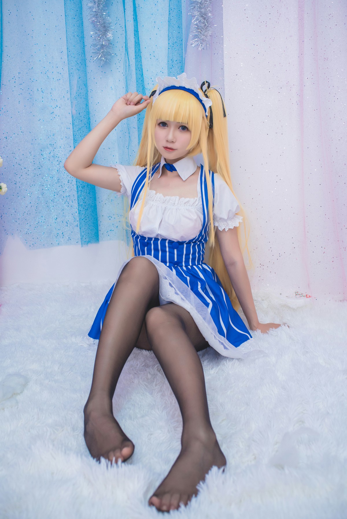 图片[20]-白金Saki写真 – 女仆 – COSPLAY-瞬颜部落