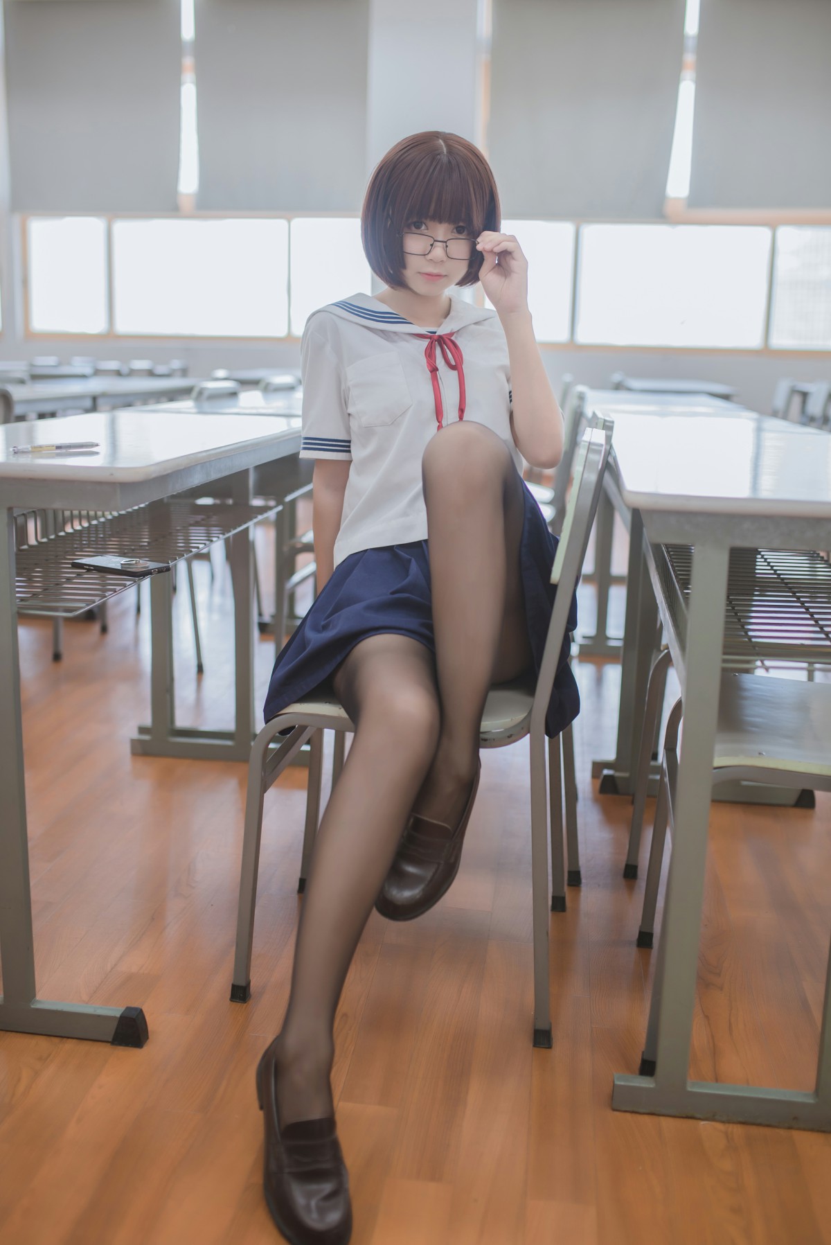 图片[9]-白金Saki写真 – 黑丝 – COSPLAY-瞬颜部落