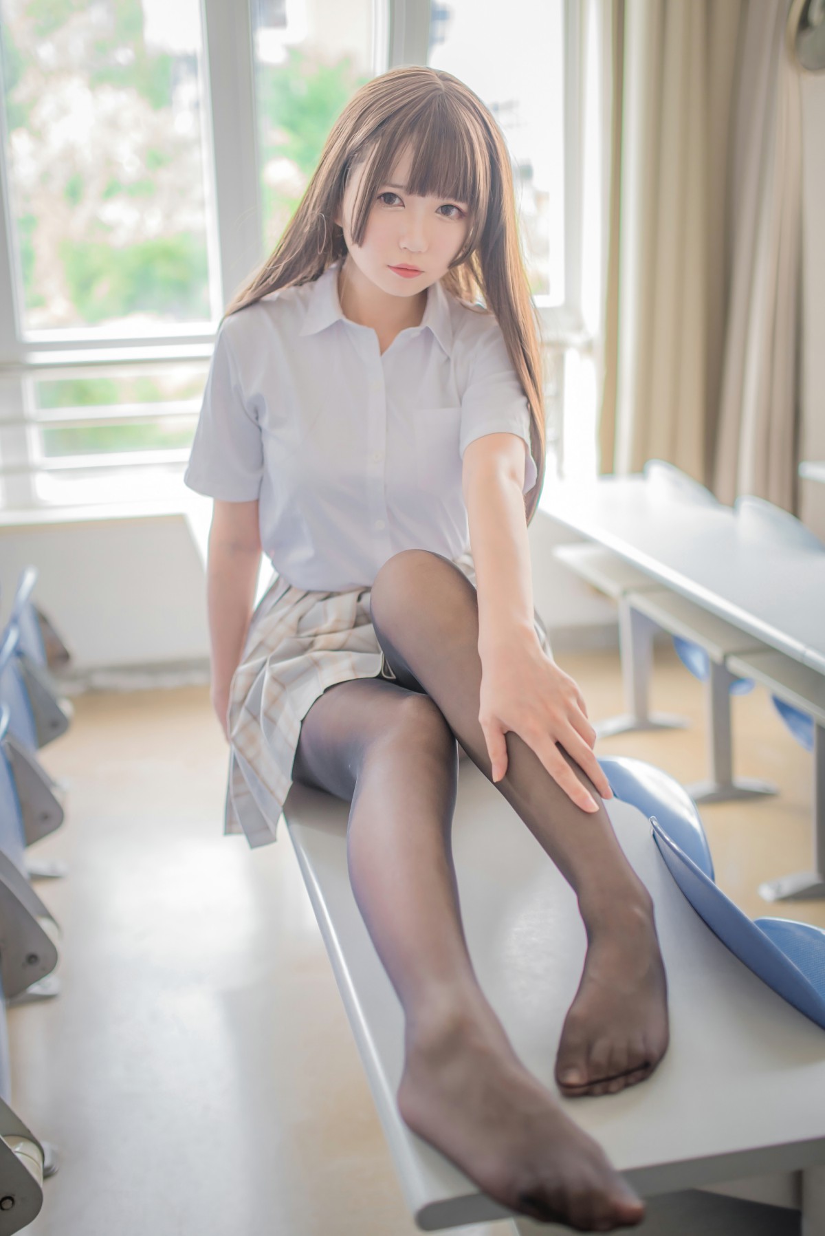 图片[44]-白金Saki写真 – 黑丝 – COSPLAY-瞬颜部落
