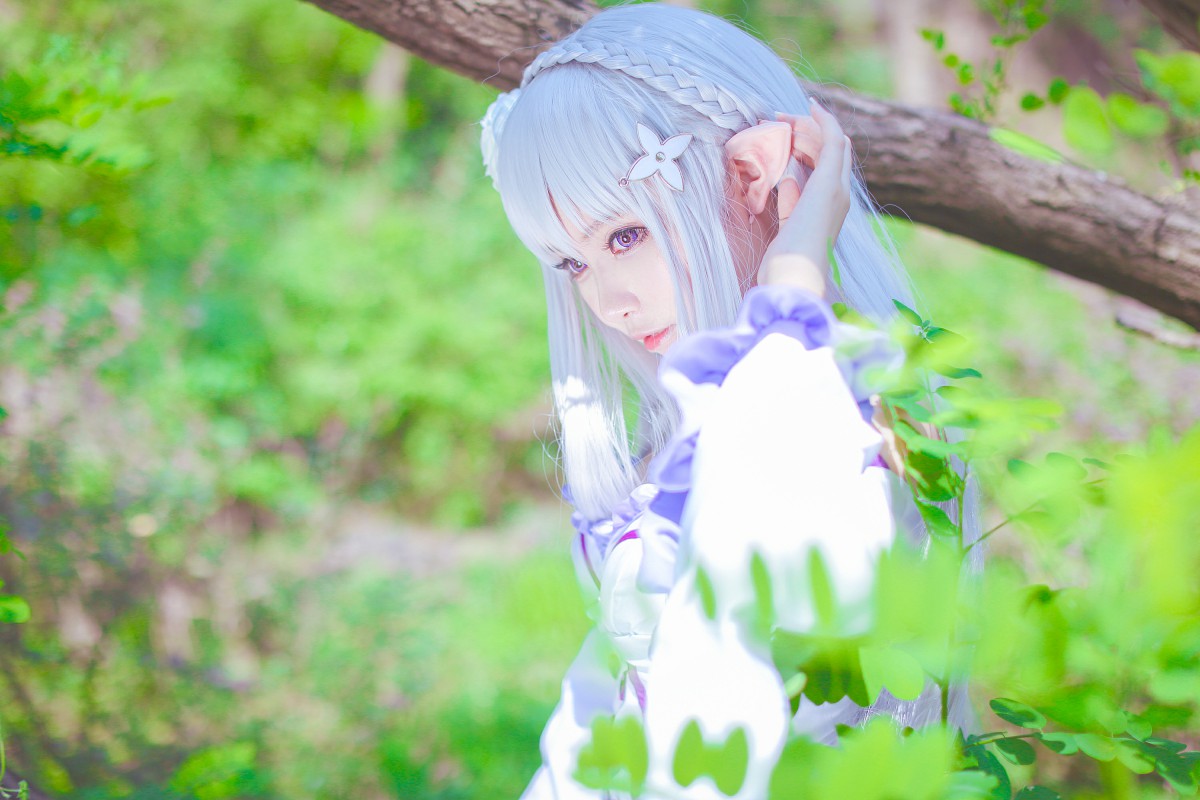 [Cosplay]从零开始的异世界生活 艾米莉娅 精美Cos – COSPLAY-瞬颜部落