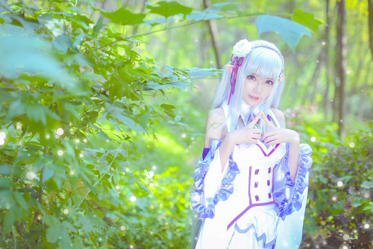 图片[9]-[Cosplay]从零开始的异世界生活 艾米莉娅 精美Cos – COSPLAY-瞬颜部落