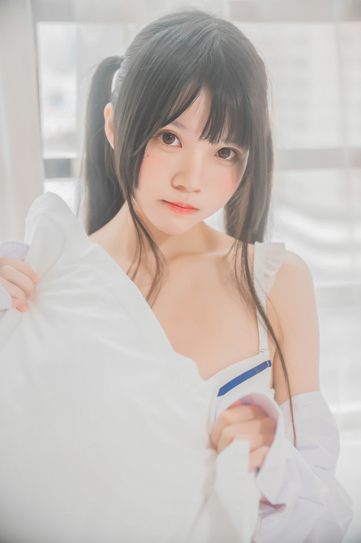 图片[16]-[桜桃喵]桜桃未熟-白衬衫双马尾 – COSPLAY-瞬颜部落
