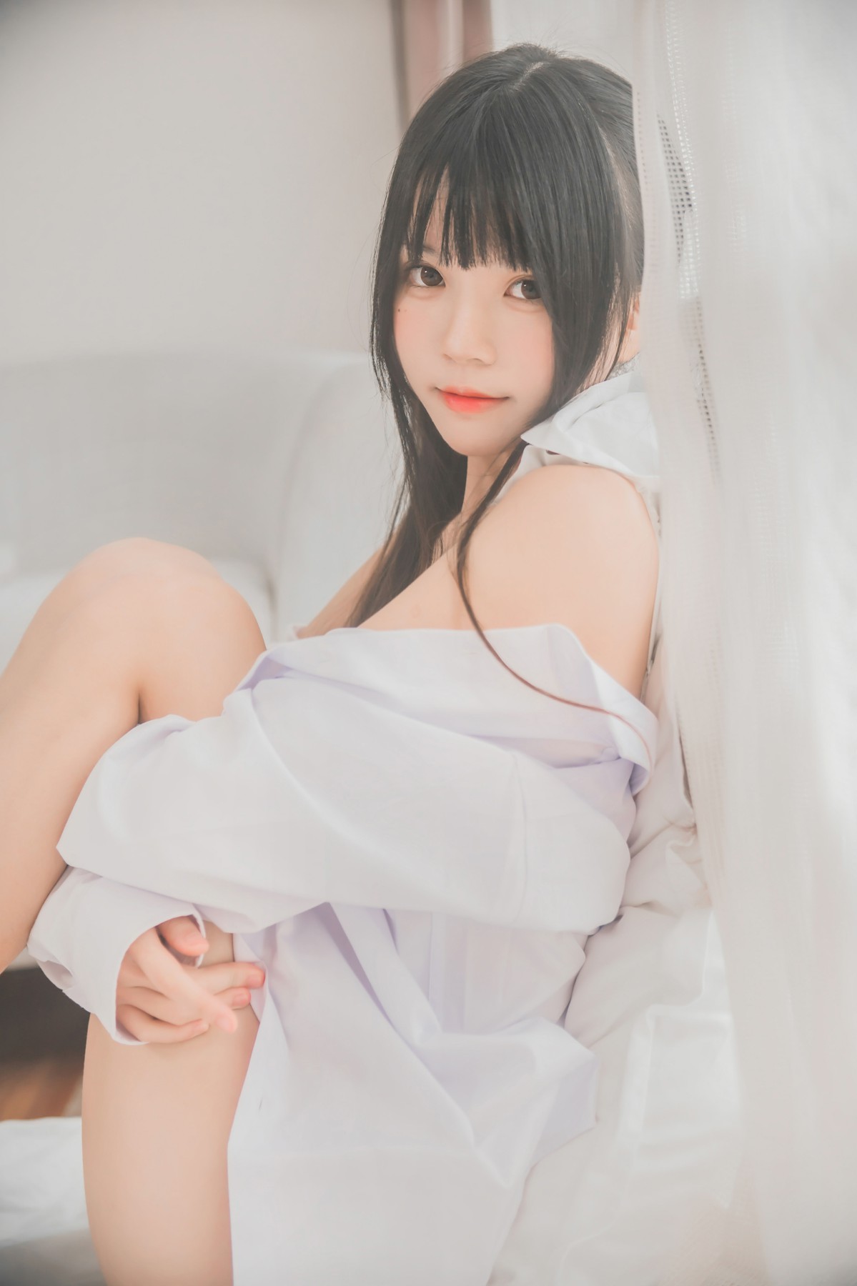图片[28]-[桜桃喵]桜桃未熟-白衬衫双马尾 – COSPLAY-瞬颜部落