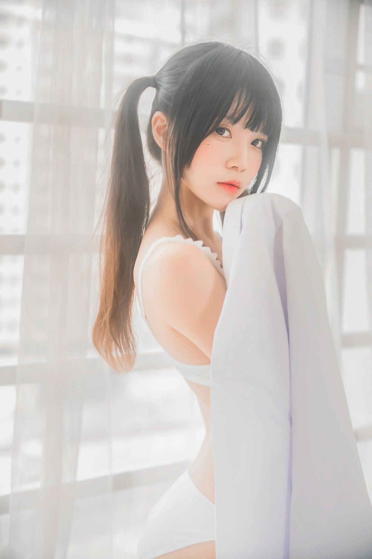 图片[37]-[桜桃喵]桜桃未熟-白衬衫双马尾 – COSPLAY-瞬颜部落