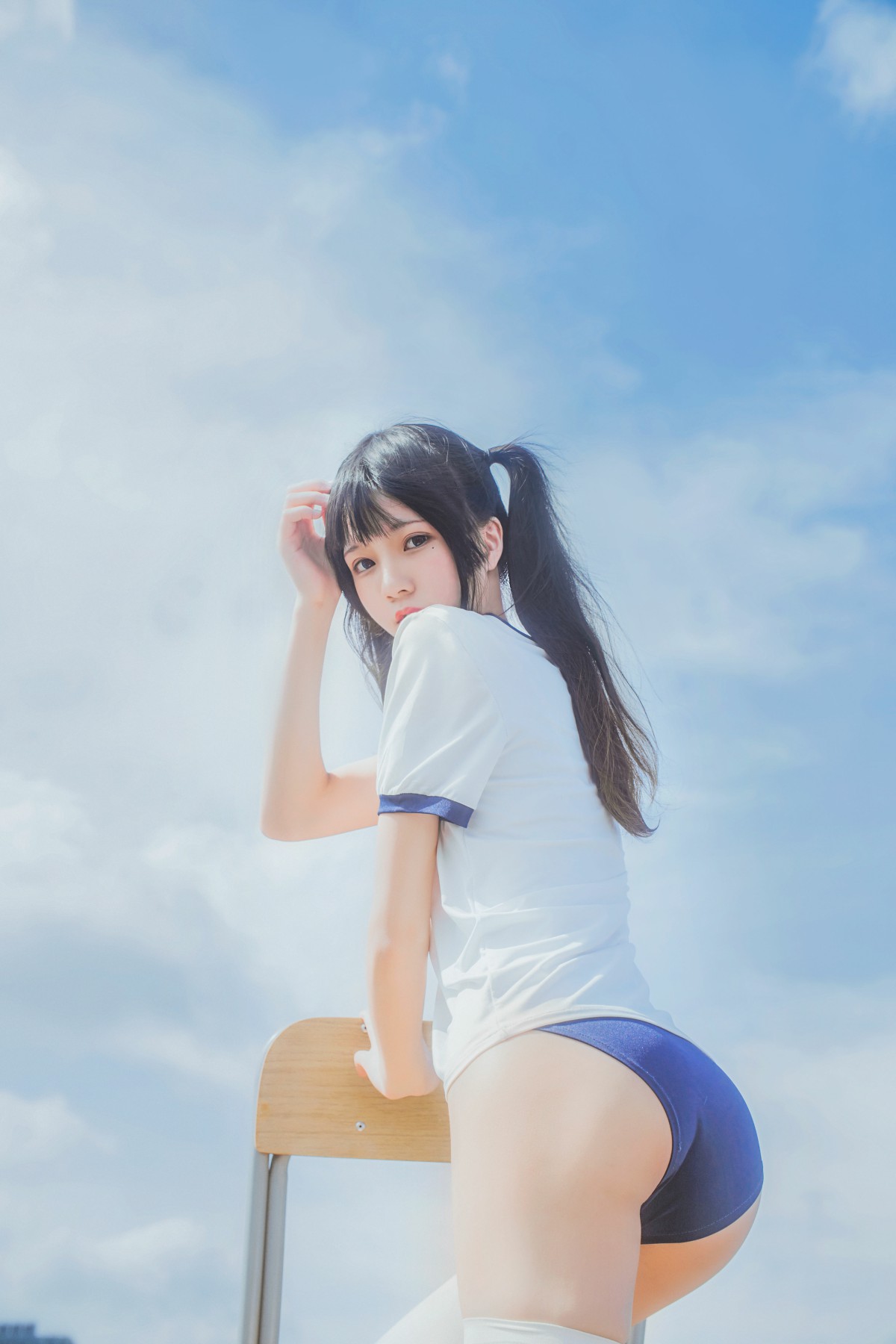 [桜桃喵]桜桃未熟-体操服 – COSPLAY-瞬颜部落