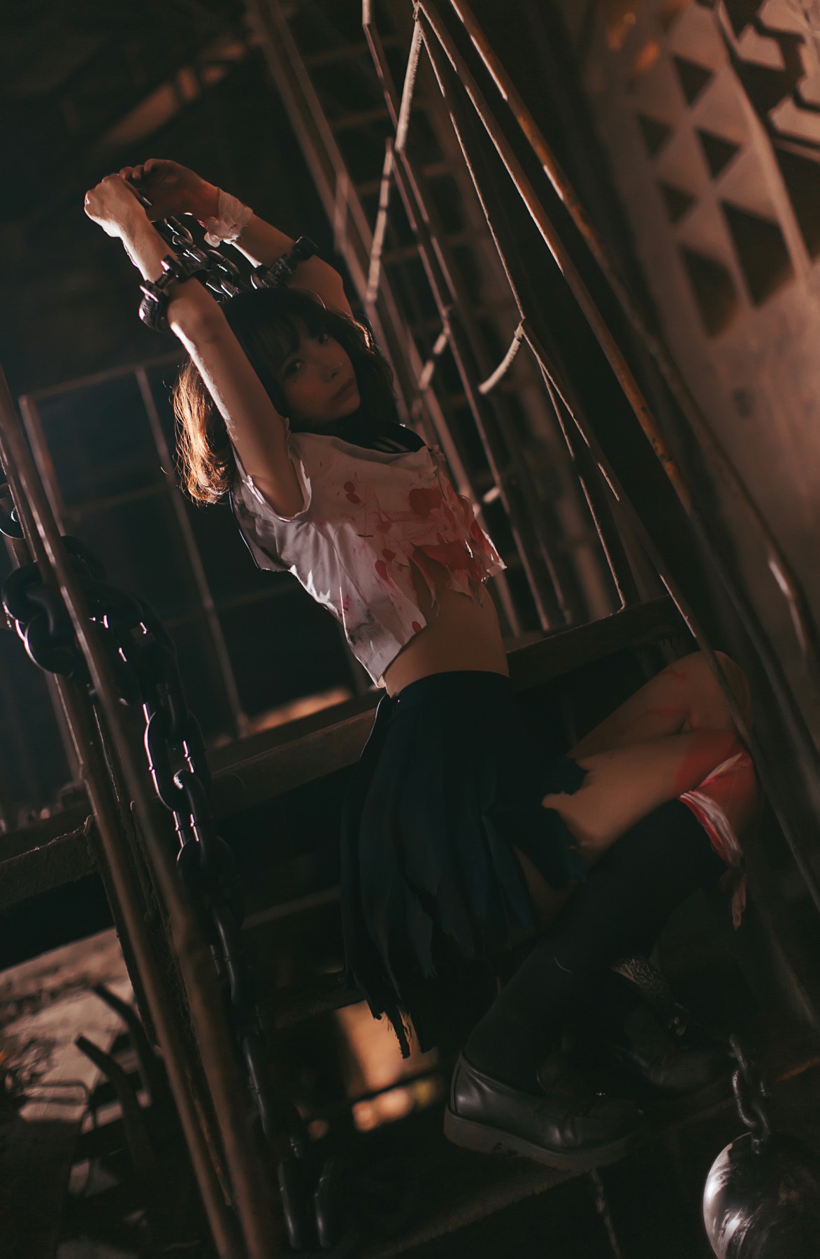 图片[4]-疯猫ss – 被囚禁的少女 – COSPLAY-瞬颜部落