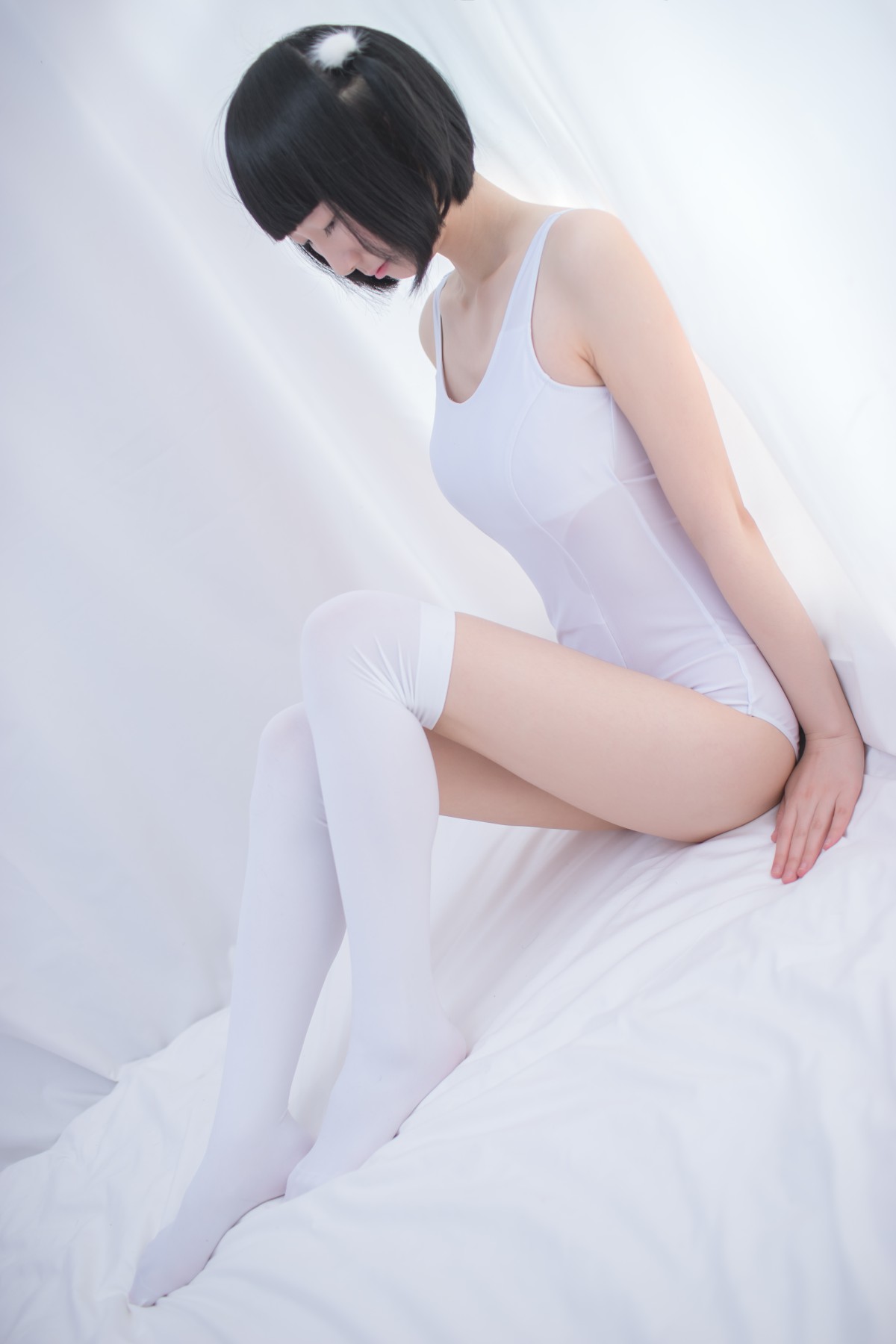 图片[28]-[轻兰映画写真]SPL.001 白色纯情丝袜秀 – COSPLAY-瞬颜部落