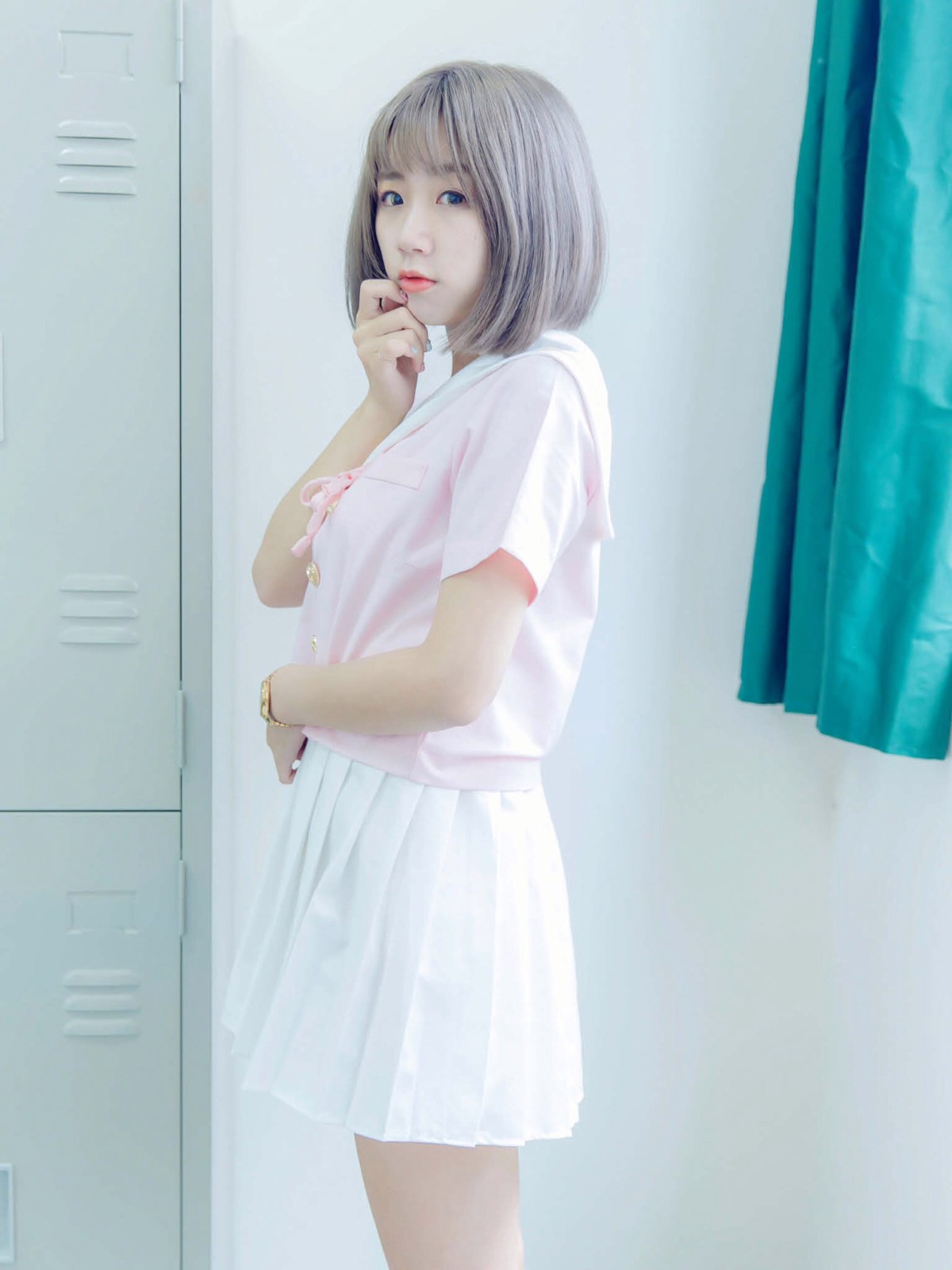 图片[4]-[JUICY]多汁女孩阮靖貽 日系清新萝莉甜美色诱 – COSPLAY-瞬颜部落